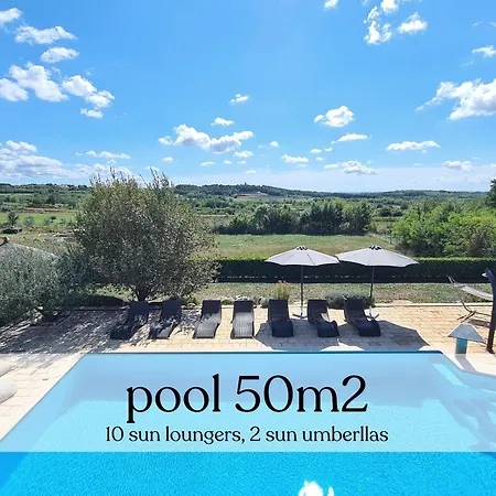 Вилла Spacious Villa With Pool, Indoor Jacuzzi And Sauna Near Porec *