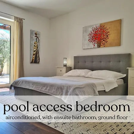 Spacious Villa With Pool, Indoor Jacuzzi And Sauna Near Porec Вилла Вишнян